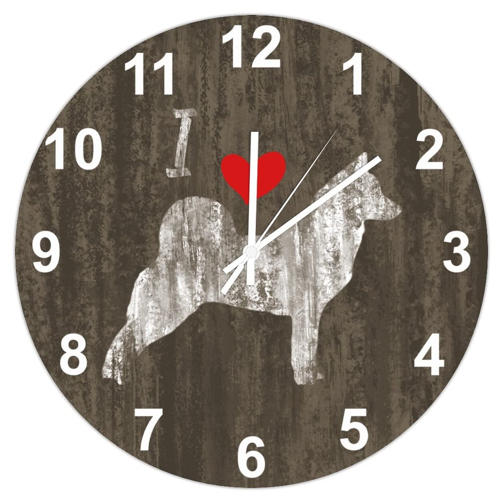 Horloge de cuisine vintage français Norrbottenspets à suspendre