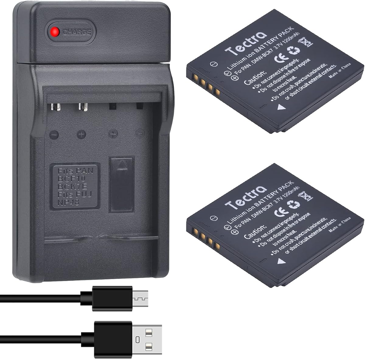 Tectra 2-Pack DMW-BCK7