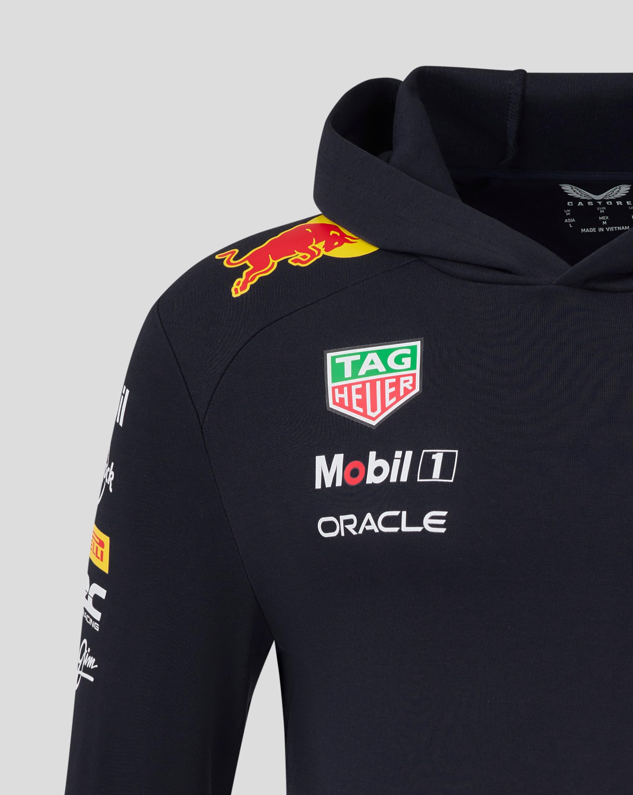 Castore Red Bull Racing F1 - Felpa con cappuccio per bambini