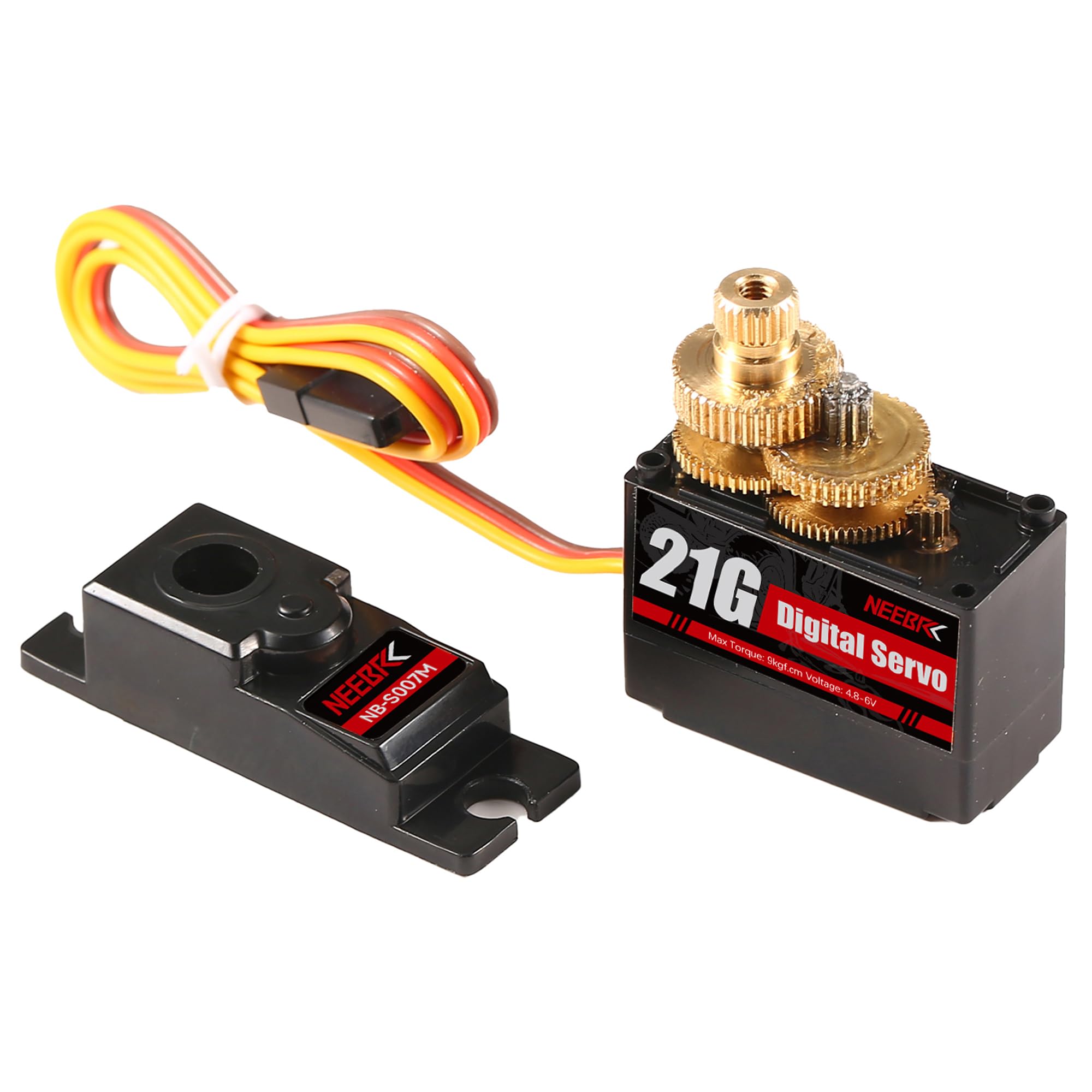 Amazon | NEEBRC 21G マイクロサーボモーター、デジタルミニサーボ