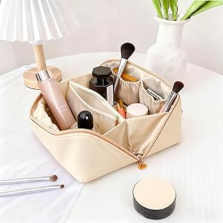 Juego de bolsas de maquillaje de viaje para m...
