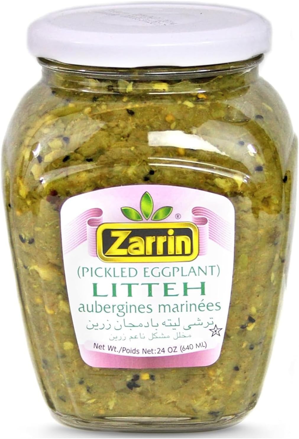 Zarrin Litteh, Pickled Eggplant 24 Oz