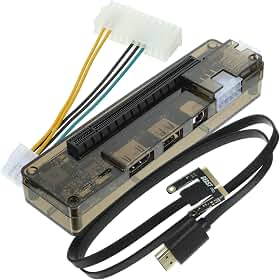 Yardenfun Placa de vídeo Dock de expansão GPU externa para laptop portátil sem necessidade de instalação estilo aleatório