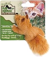 Vista 2 de Juguete para gato OurPets Play-N-Squeak, Ardilla, S, Ardilla
