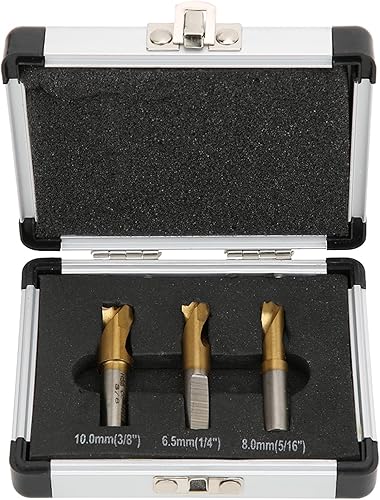 Miniatura 6 de Durable HSS CO Cobalt Spot Soldadura Broca Set, Fácil Separación de Paneles Soldados por Puntos, 3pcs Cortador Accesorios 14in 516in 38in