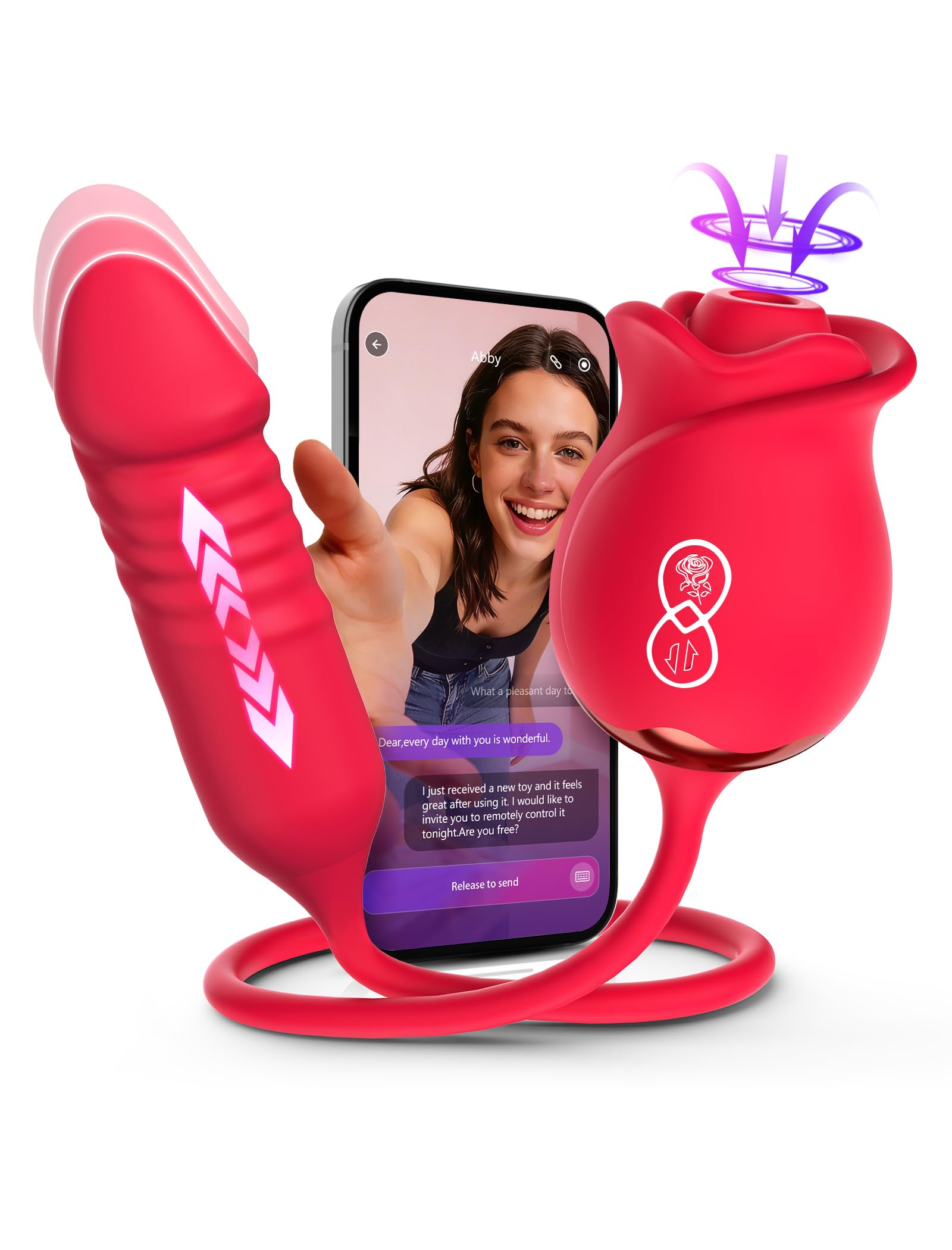 Amazon.com: MOOLIGIRL: Rose sex toy