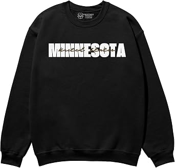 Printbox Originals Minnesota United State Sweatshirt, Unisex Crewneck Graphic Sweater