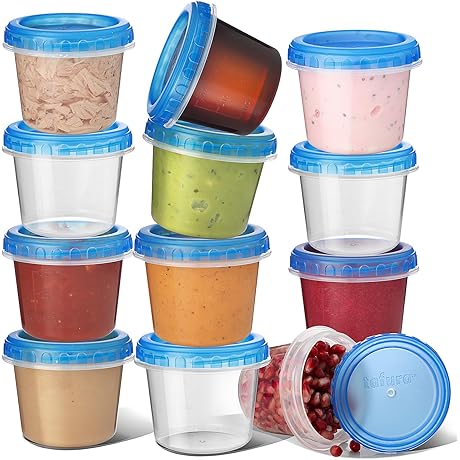 4 Oz. Bariatric-Friendly Snack Containers