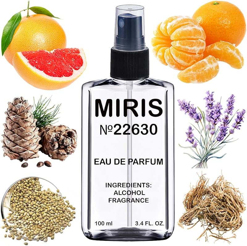 MIRIS No. 22630, Inspired by Give Pour Homme, Long-Lasting Eau de Parfum for Men, Spray 3.4 Fl Oz / 100 ml