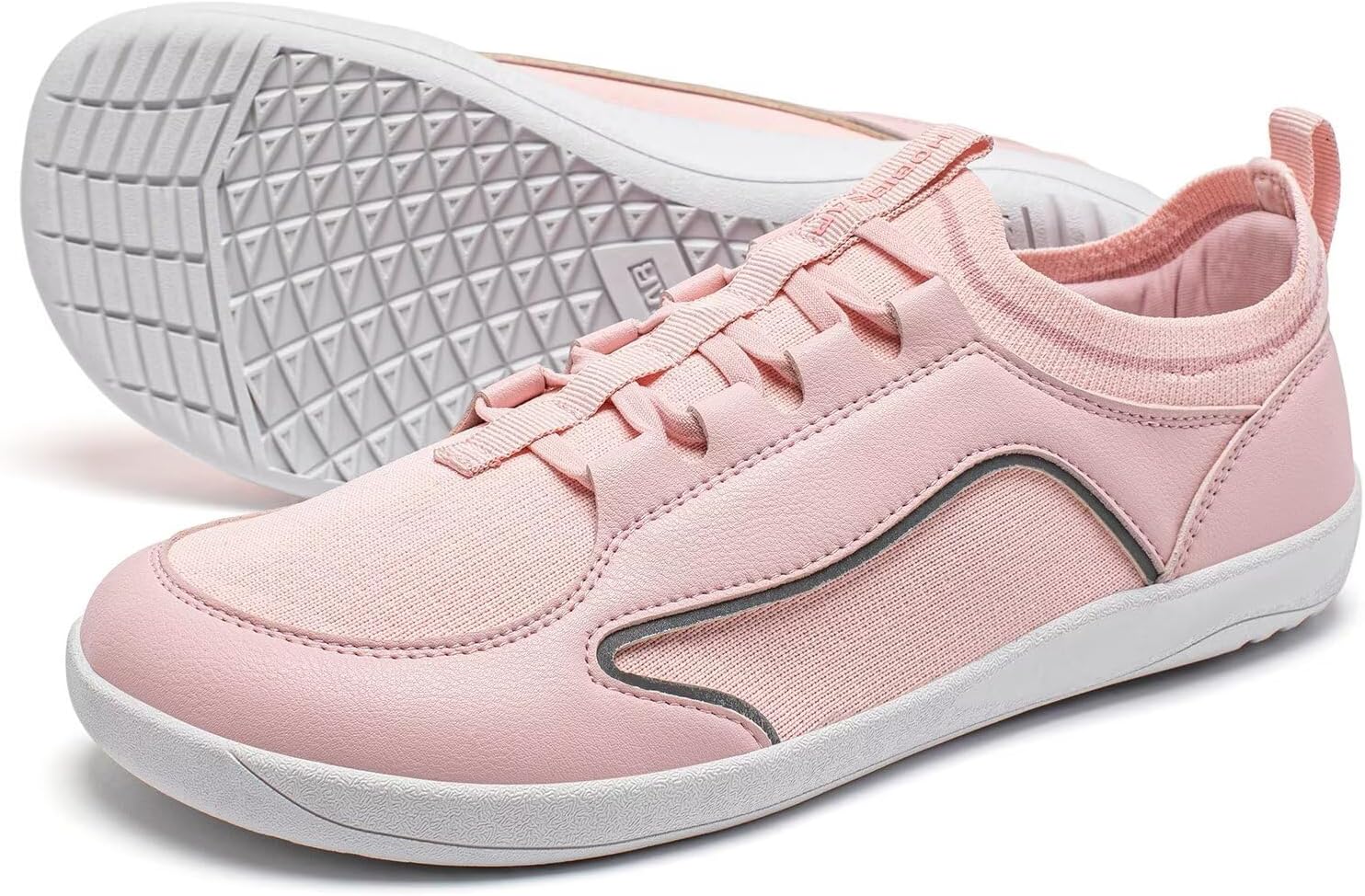 HOBIBEAR Barefoot Minimalist Shoes Womens Mens | Zero Drop | Wide Width Canvas Slip-on Shoes - Image 2