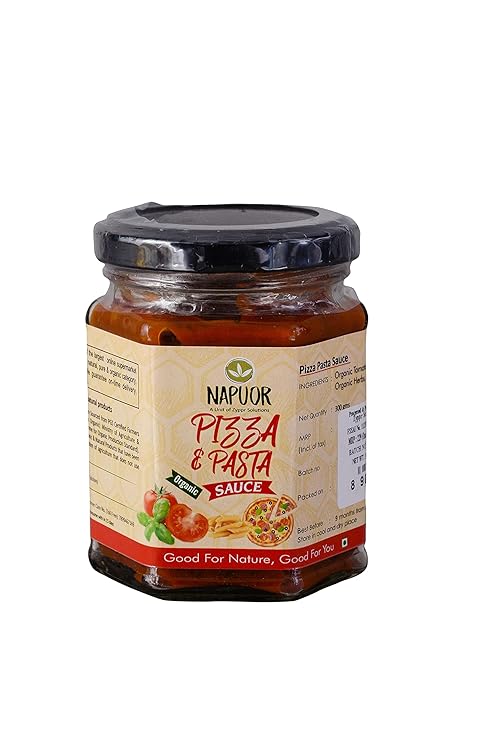 Organic Pizza Pasta Sauce-No Chemicals or Preservatives(300GM)