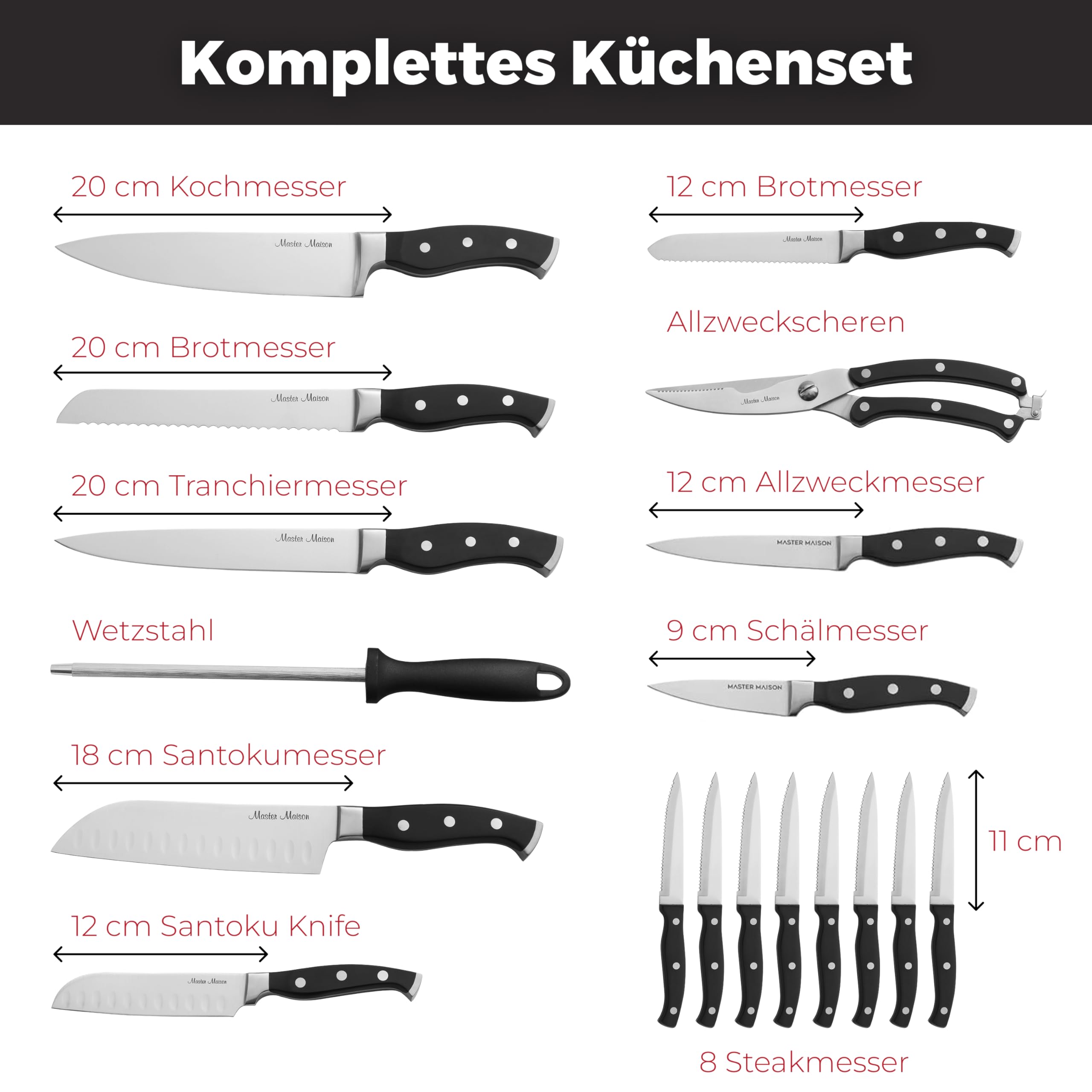 Produktbild von Ninja StaySharp Esserblock It Integrierte Schärfer, Scharfes 6