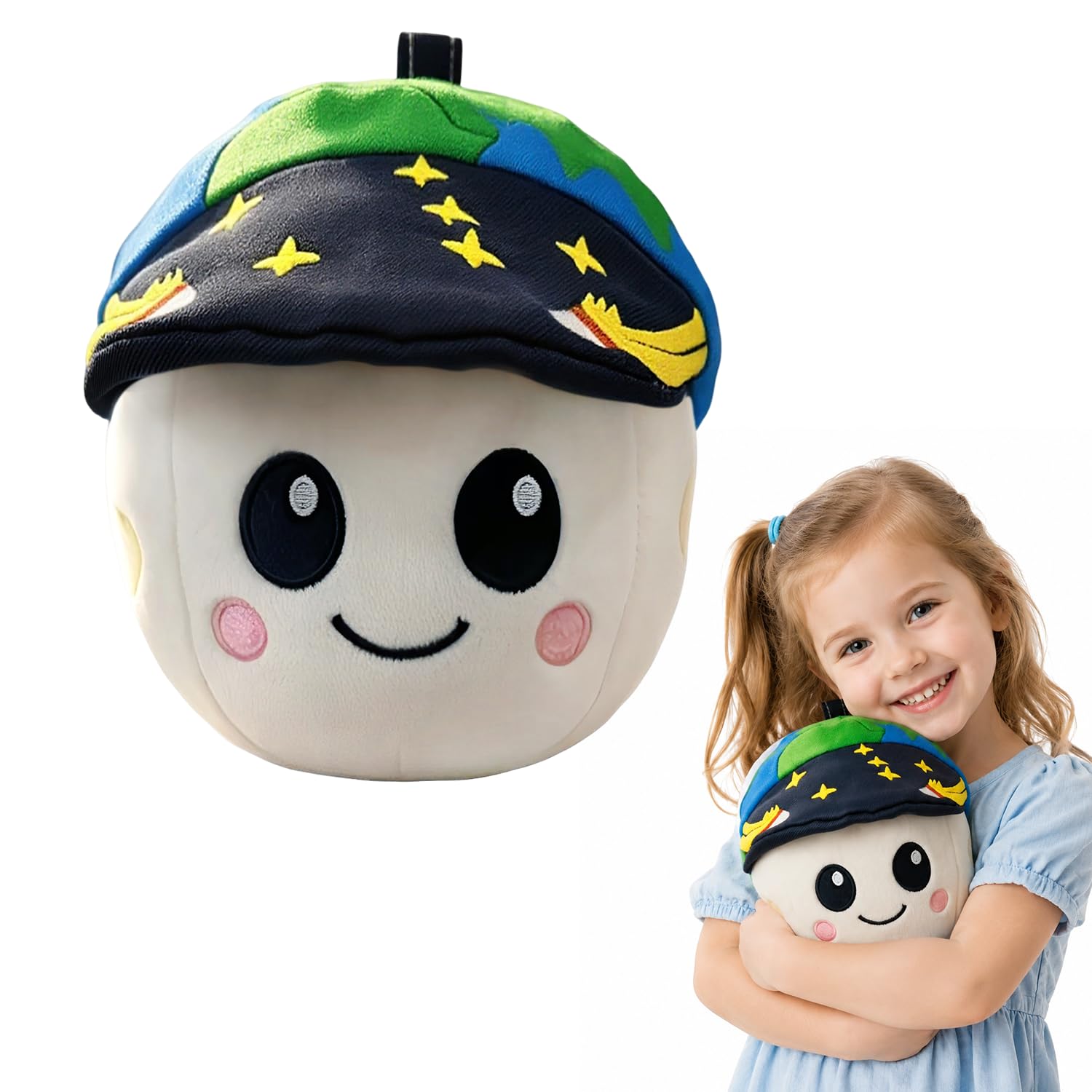 Art-mis 2 Mission Rise Plush 3D Art-mis II Lunar Aviation Commemorative Doll Mascot Merchandise Art-mis 2 Space Launch System Moon Edition Plushs Gifts Merch for Space Exploration Fans (8.66 Inch)