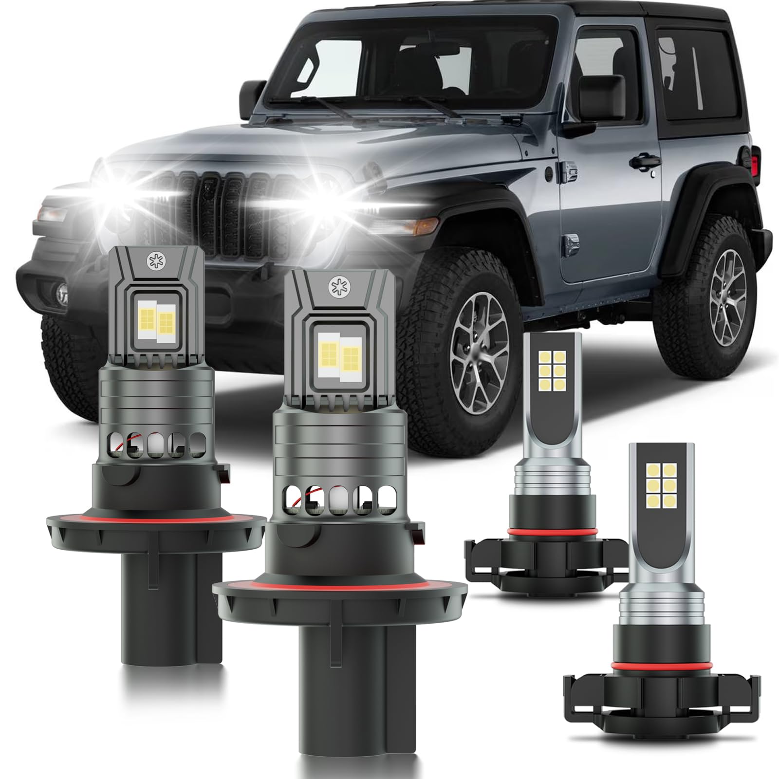 Amazon.com: HUOKEDS Fits for Jeep Wrangler JL 2019-2025 Fog Lights