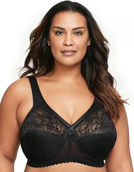 Glamorise Women's Full Figure MagicLift Original Wirefree Support Bra #1000