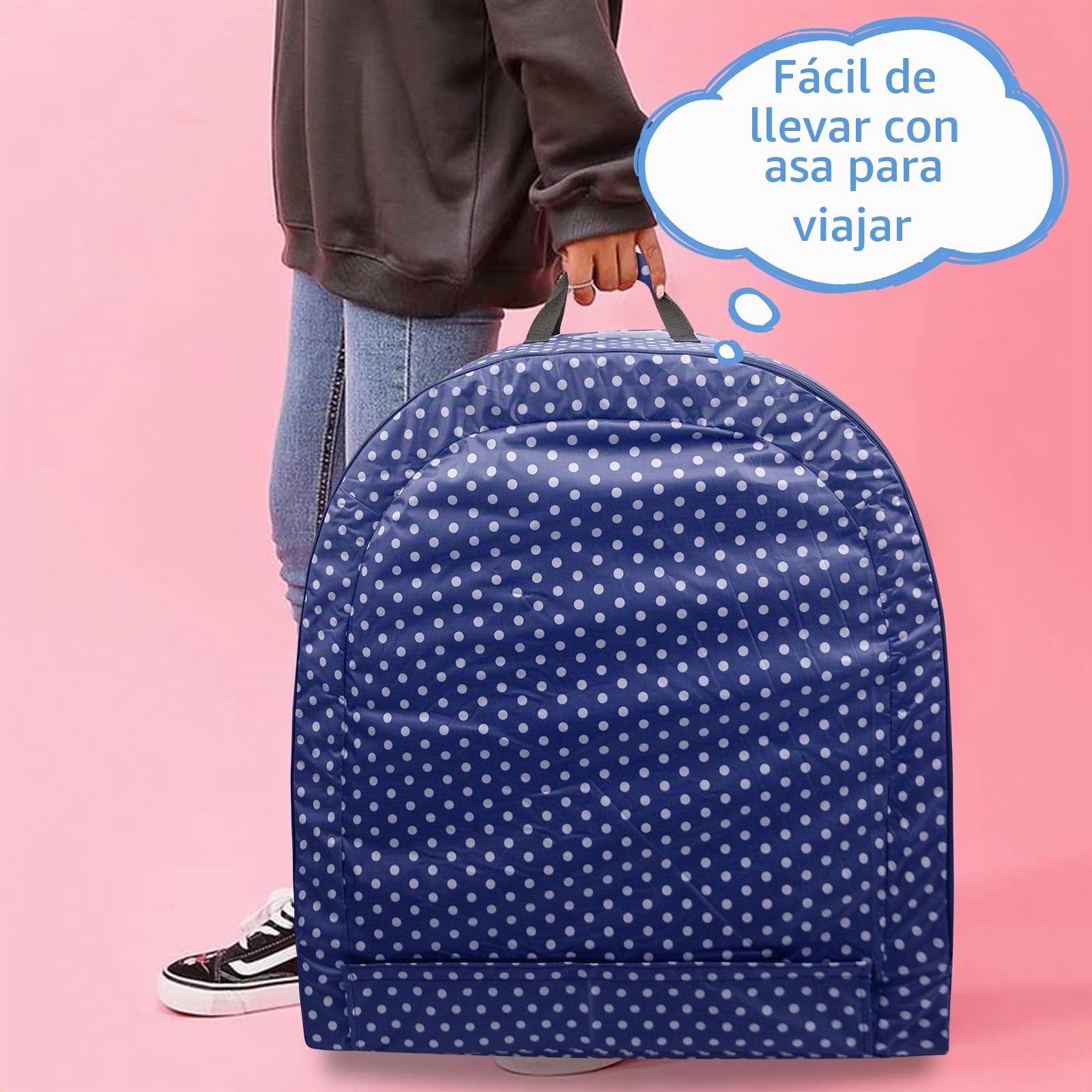 JAOGAUS Cama portatil de Viaje para niño Bebe Infantil con colchon | cana plegable de suelo para niños pequeños, cuna de viaje para niños pequeños, lavable, impermeable