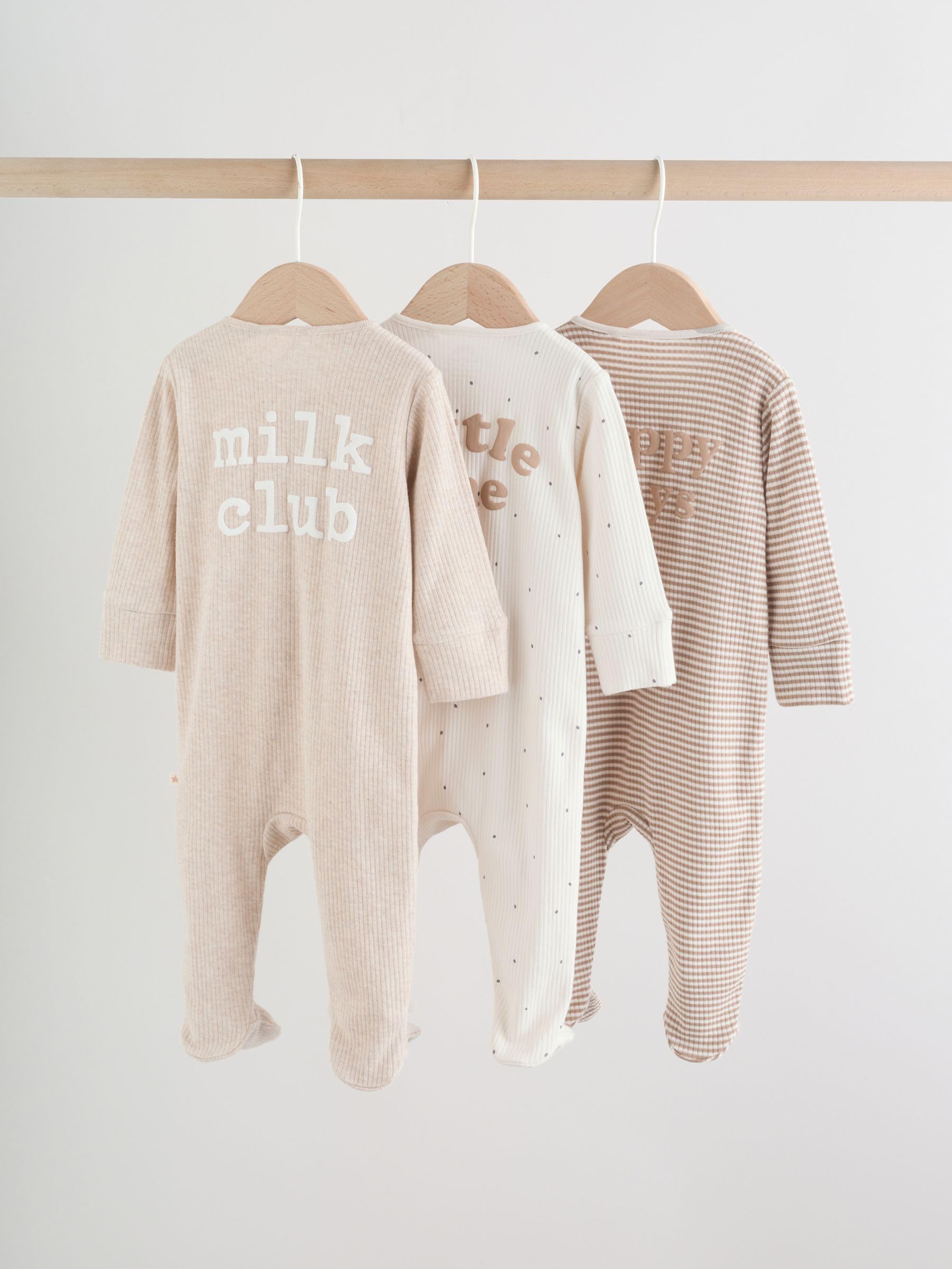 NEXT Bébé Dors-Bien à Zip Double Sens Lot de 3