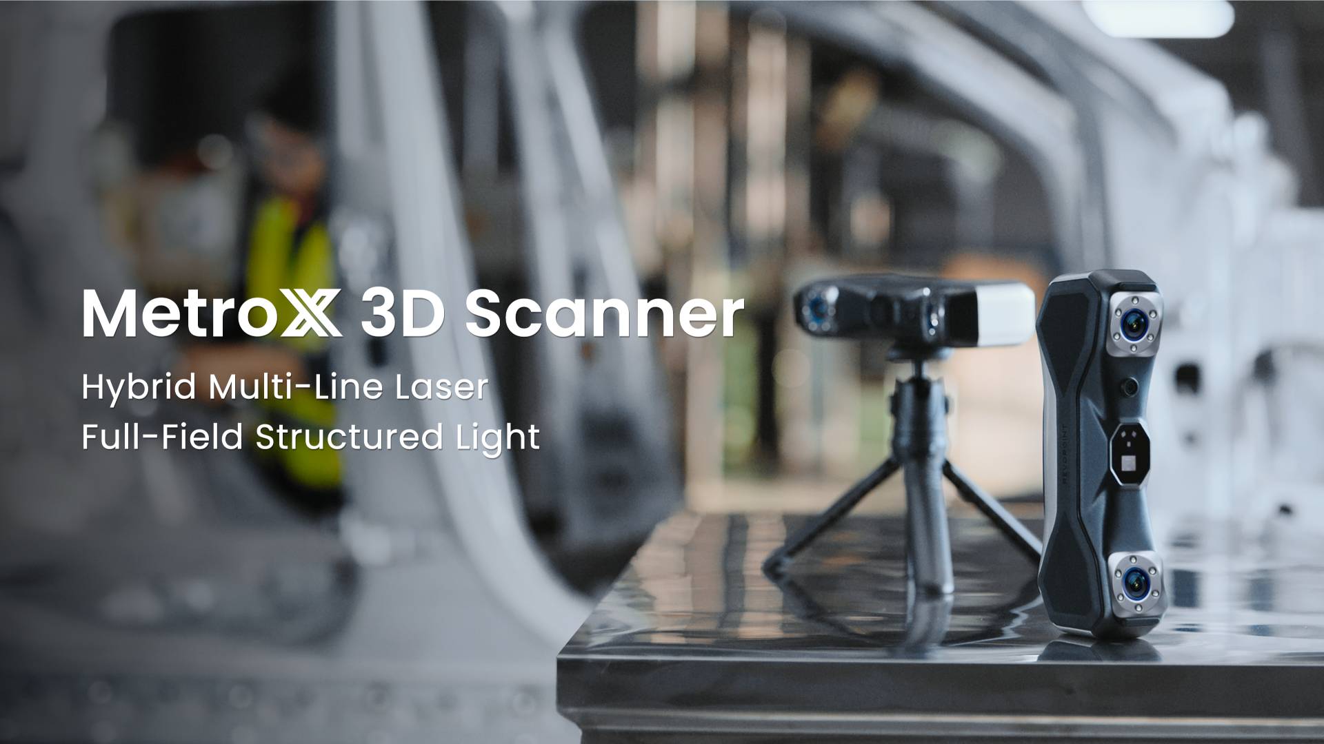 Revopoint MetroX 3D Scanner for 3D Printing, Handheld 3D