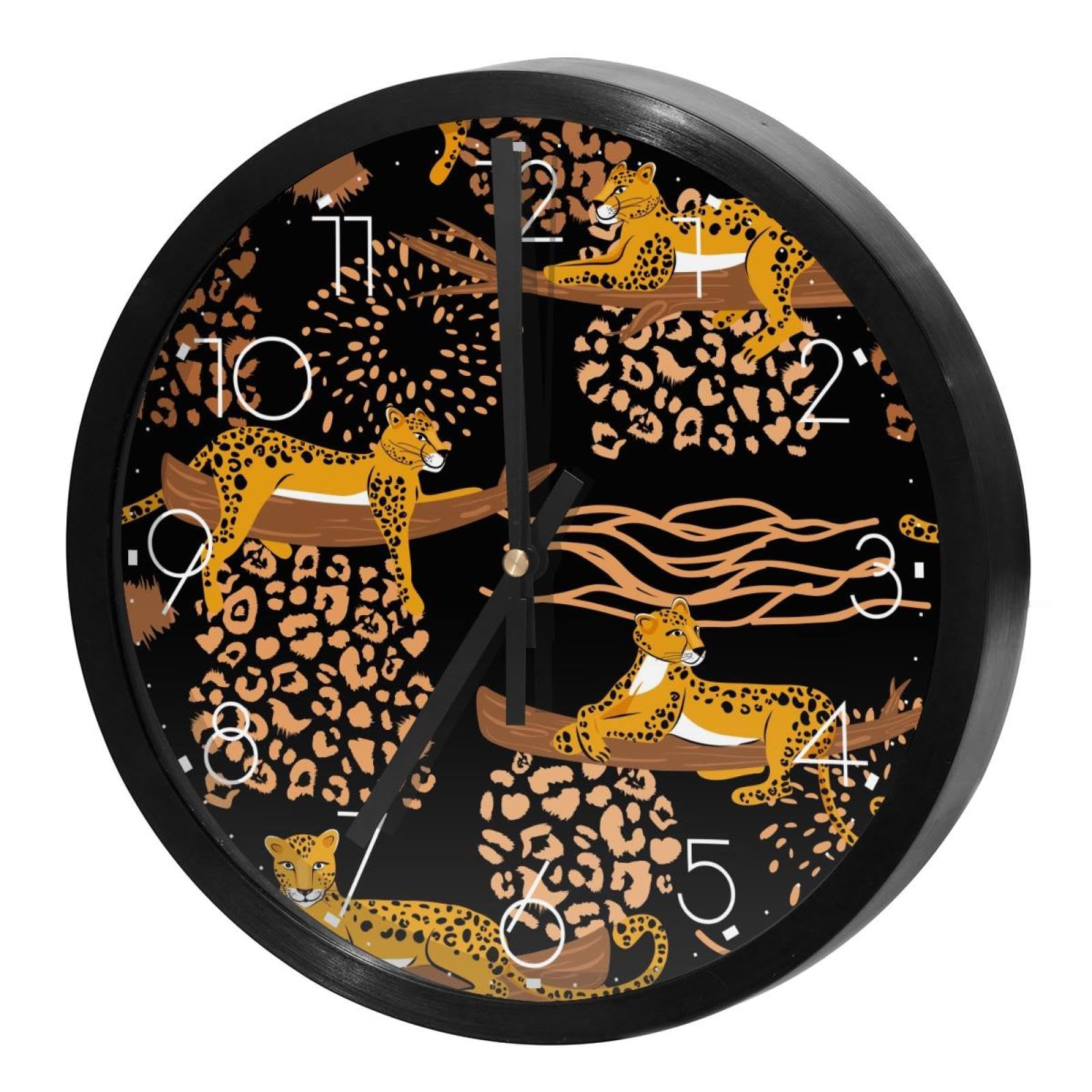 Horloge murale silencieuse sans tic-tac pour chambre et bureau : fini les bruits