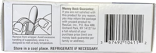 Miniatura 3 de Calmol 4 Supositorios hemorroidales 24 cada uno (paquete de 2)