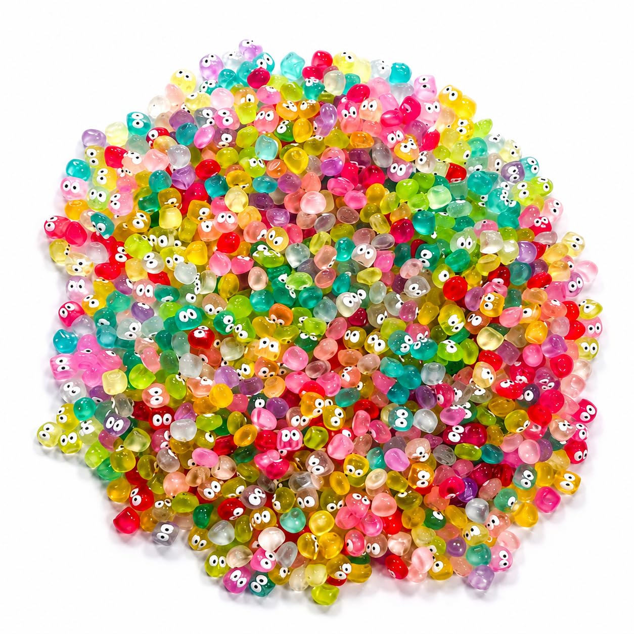 105 PCS Glow in The Dark Mini Resin Animal Figurines Set, Luminous Mini Duck, Panda, Dolphin & Mushroom Miniatures for Fairy Garden, Dollhouse, Aquarium, Terrarium, Potted Plants-image-17