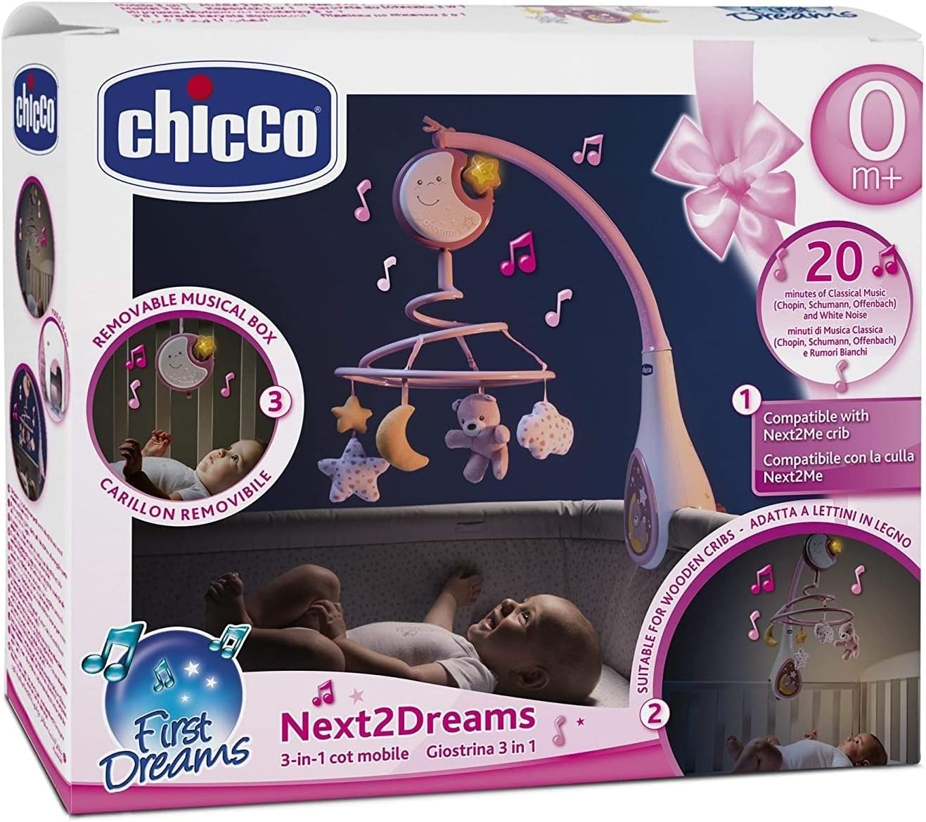 Ch076271 Toy Next2Dreams Mobile Pink,