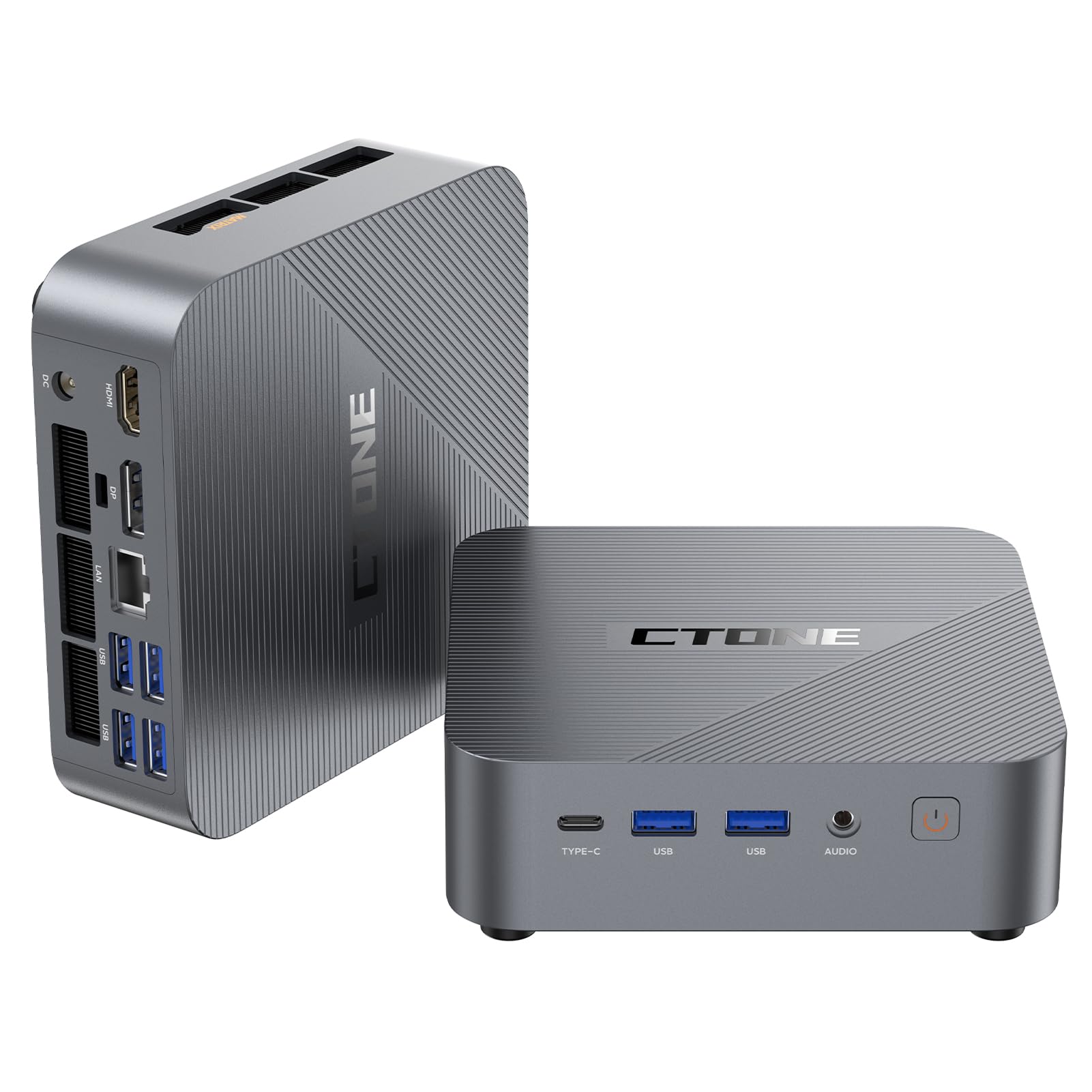CTONE Mini PC Iηtel Core i9-13900HK, 32GB DDR4 RAM, 1TB PCIe 4.0 SSD, Mini Computer mit USB4, Triple 4K Display, WiFi 6E, Bluetooth 5.2, 2.5G LAN, Wiηdows 11 Pro