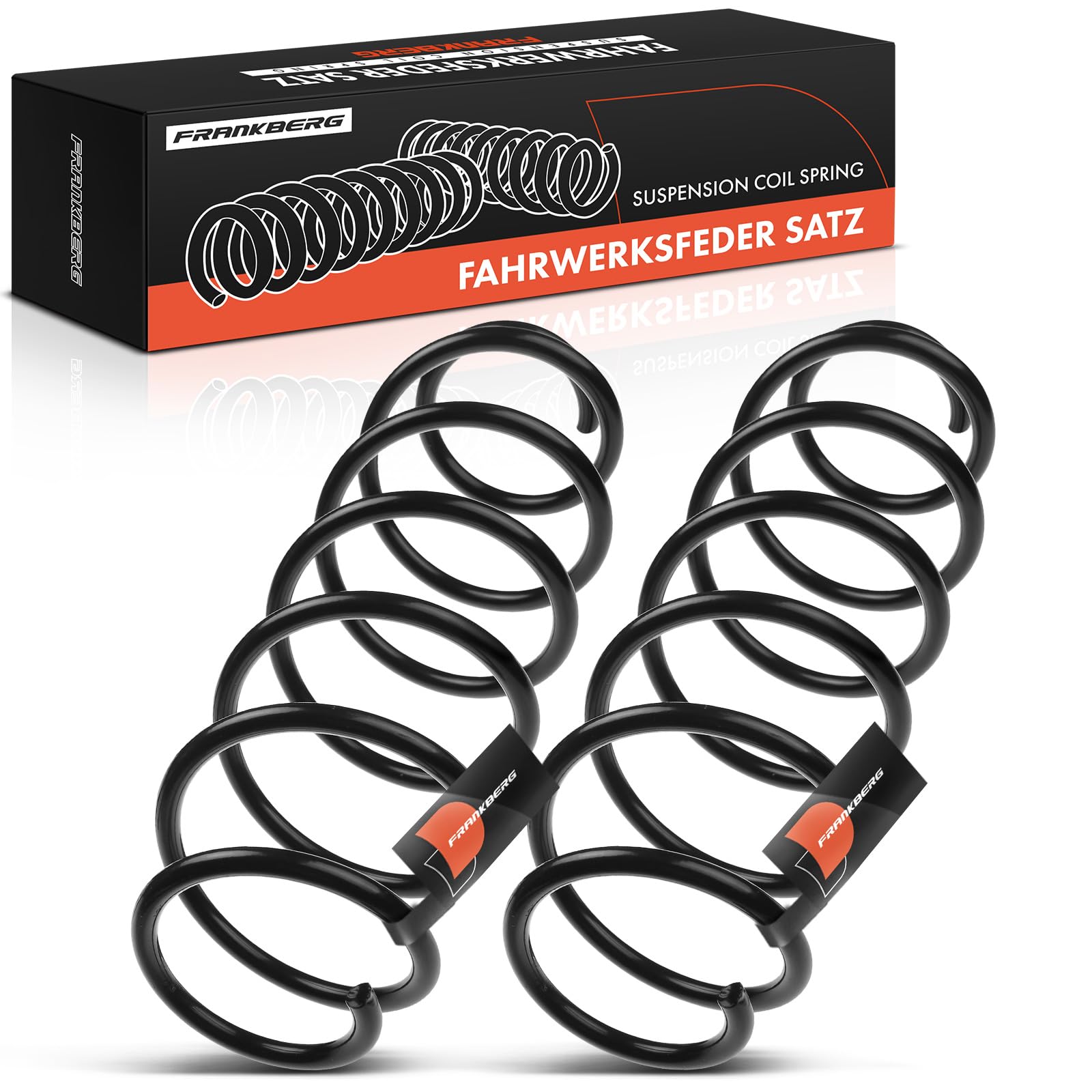 Frankberg 2x Molle autotelaio Molle sospensioni Compatibile con Giulietta 940 1.4 TB 1.6 JTDM 1.4 Bi-Fuel 2.0 JTDM 2010-2020 Replace# RA6167,50520151