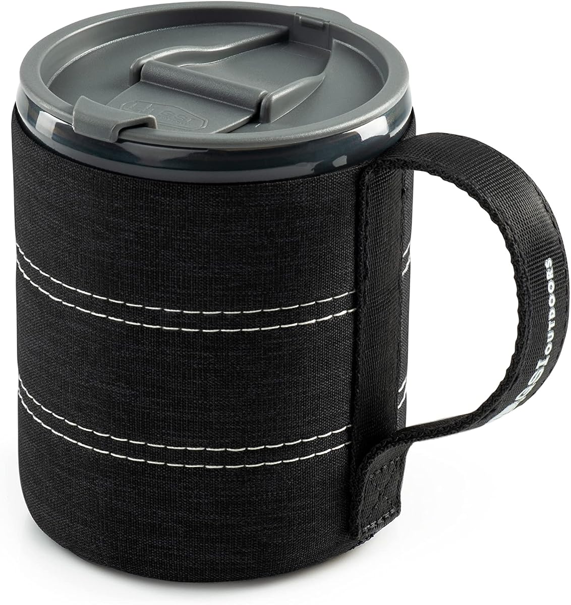 Infinity Backpacker Mug I Lightweight, taza de café sin BPA para viajar, equipo de camping, mochilero y al aire libre - 17 oz.