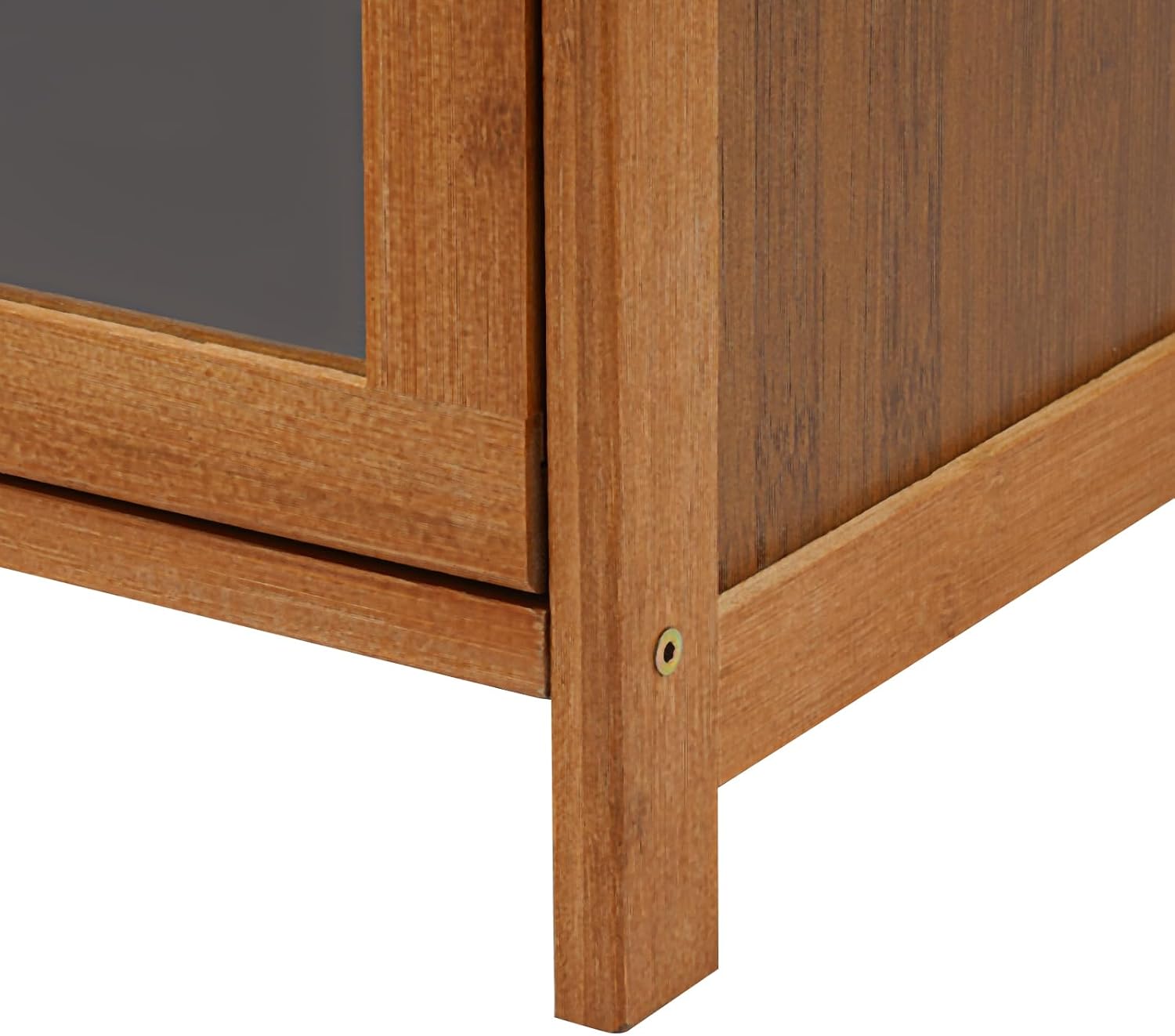 11-Tier Shoe Storage Cabinet with Glass Doors, 67inch Tall Modern Shoe Organizer Retro Shoe Rack Cabinet with Magnetic Door Locks, Round Handles for Entryway Front Door Closet Living Room (11-Tier)