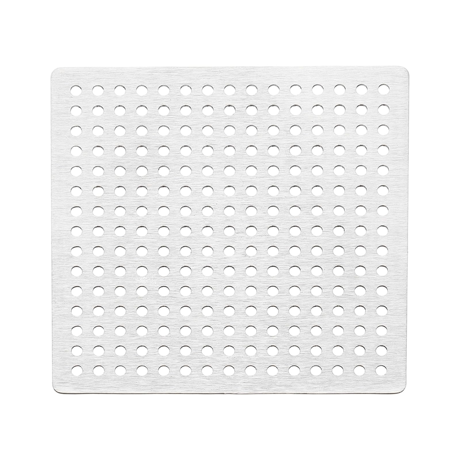 Couvercle de vidange de sol inox de 10 cm pour grille de évacuation de salle de bain carrée