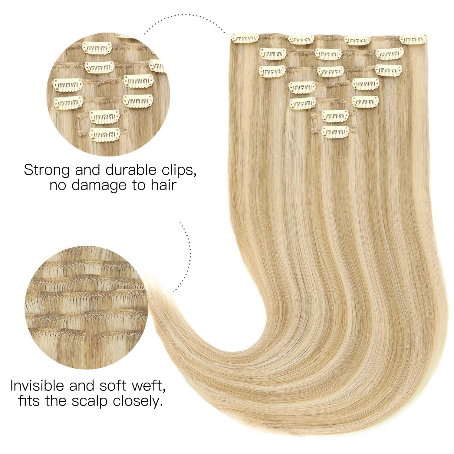 hotbanana Clip in Hair Extensions - Image 2