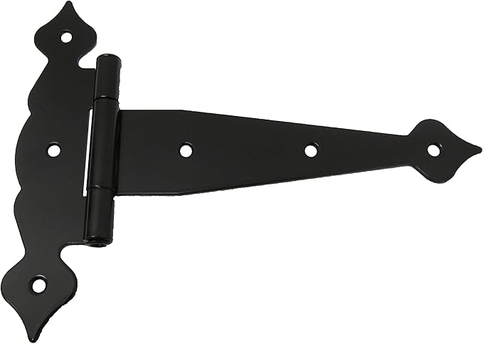 Shed Windows and More Decorative Fancy (Set of 6) T Hinges 8" Heavy