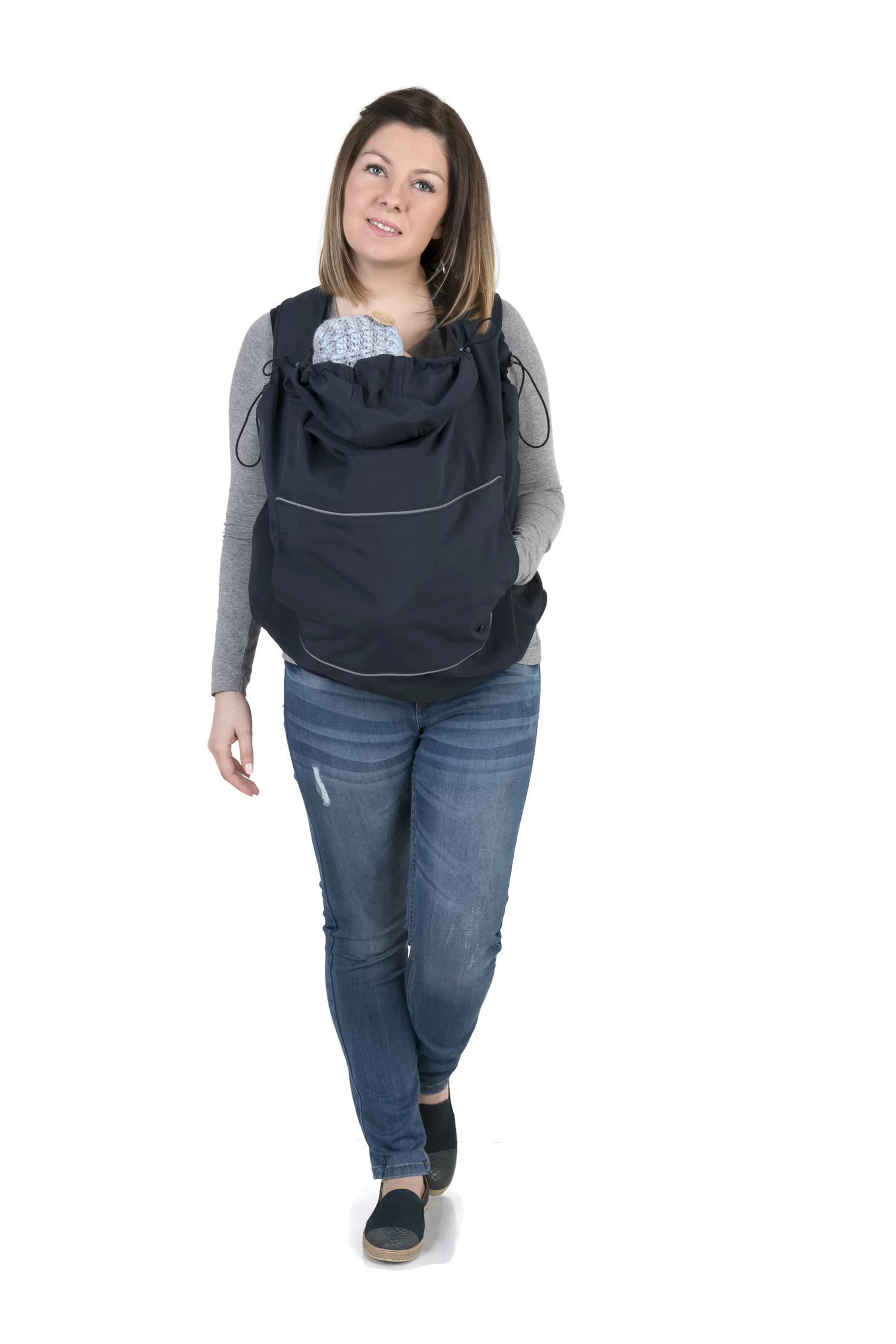 Fun2bemum Softshell-Tragetuch für jedes Wetter