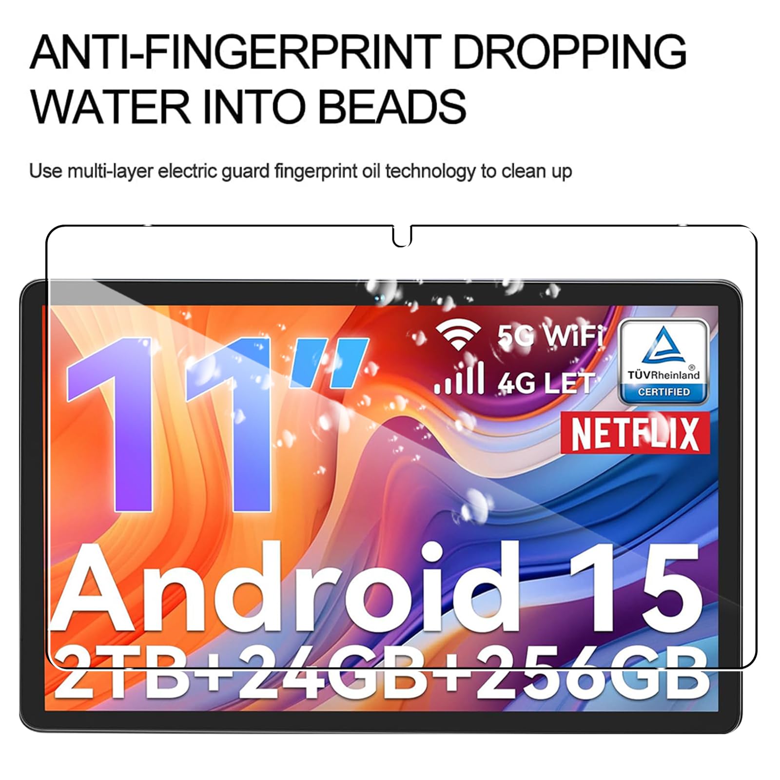 2x Pellicola Protettiva Per Tabwee W90 11 Zoll Protezione Vetro - Foto 10