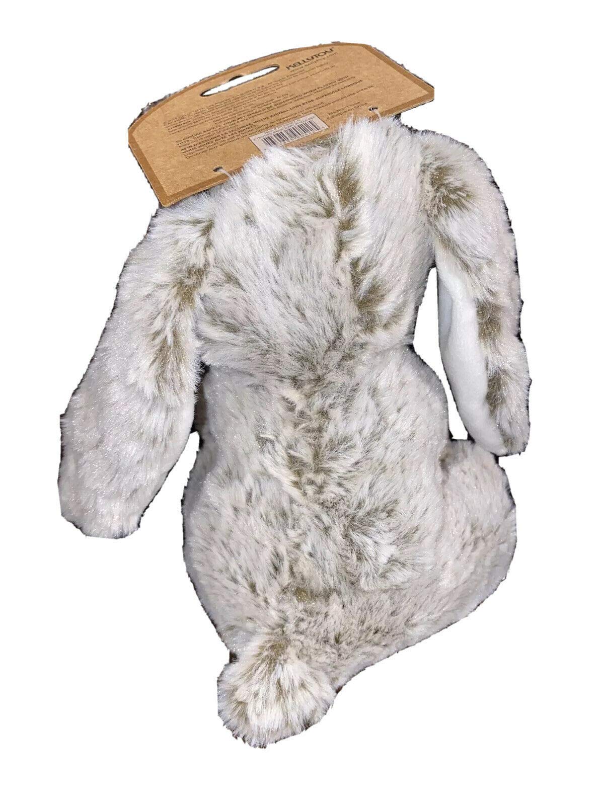 Jouet couineur en forme de lapin pour chien Bicolore 17,8 cm