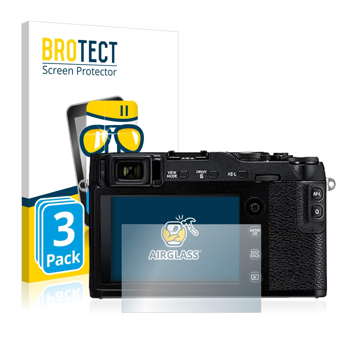 Pellicola Vetro Temperato Brotect Per Fujifilm X-E5 | Durezza