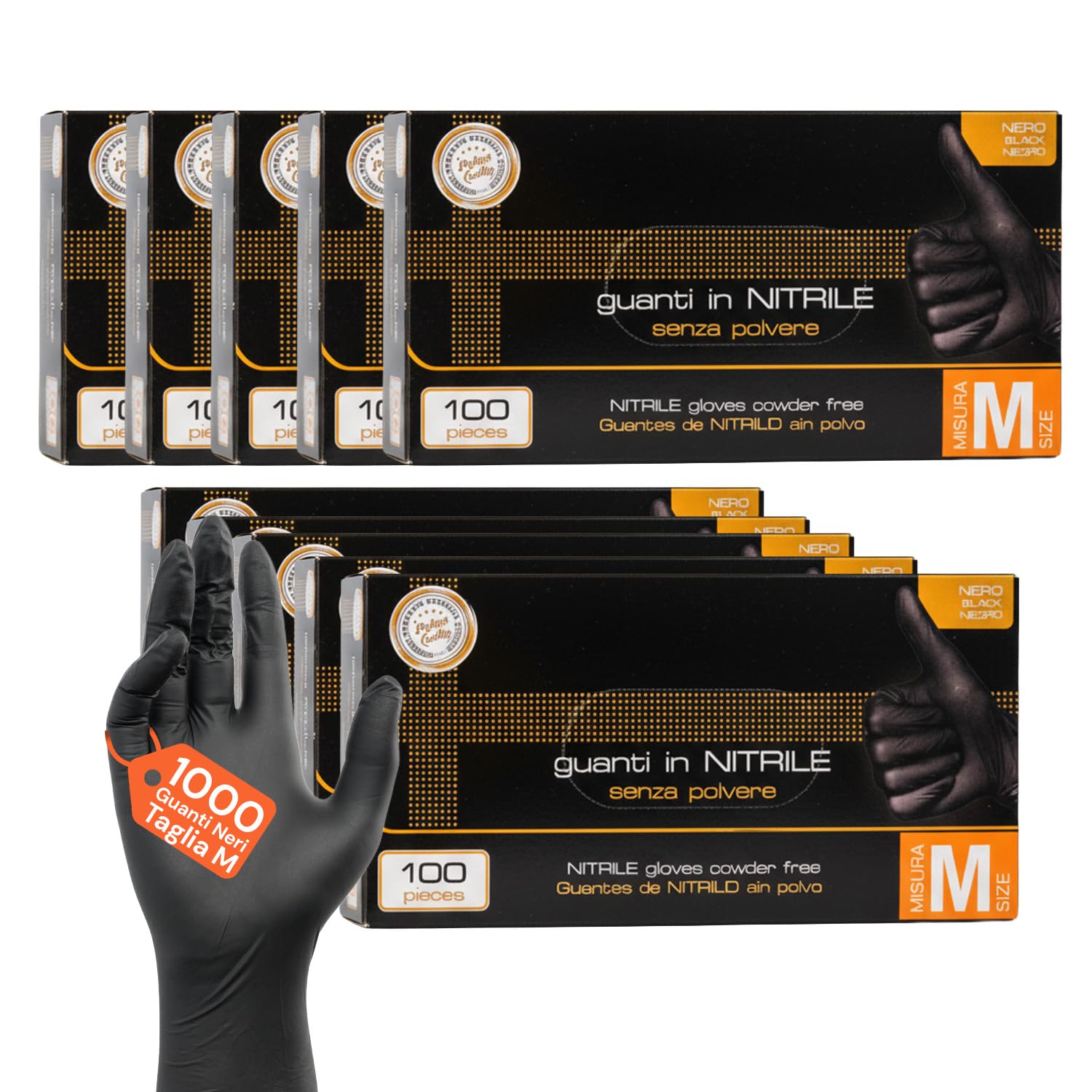 Avilia - Lot de 1000 gants M
