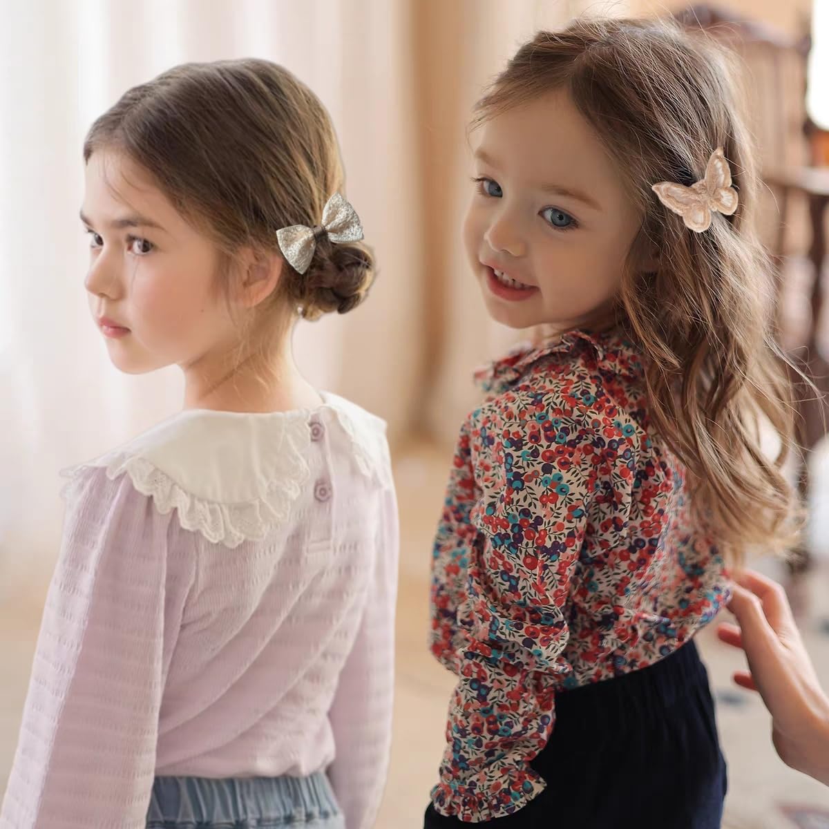 Lot de 30 élastiques à cheveux pour enfants, élastiques colorés et souples, bandeau à nœud papillon, élastique pour fille, pour queue de cheval, accessoires pour cheveux pour petites filles