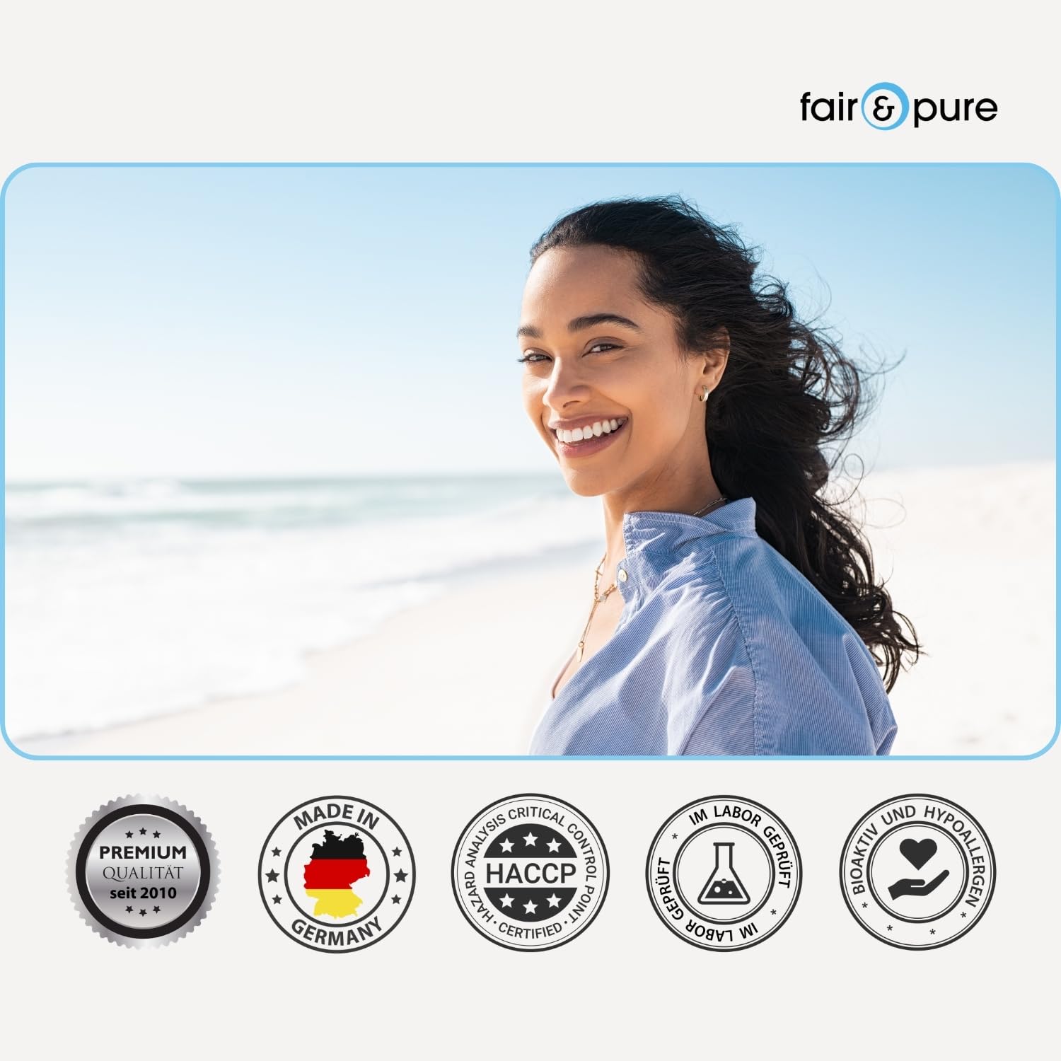 Fair & Pure Curenzym Plus, 100 Kapseln, schluckfreundlich, magensaftresistent, Enzym Komplex mit Bromelain, Trypsin, Chymotrypsin und Rutosid, ohne Magnesiumstearat, made in Germany