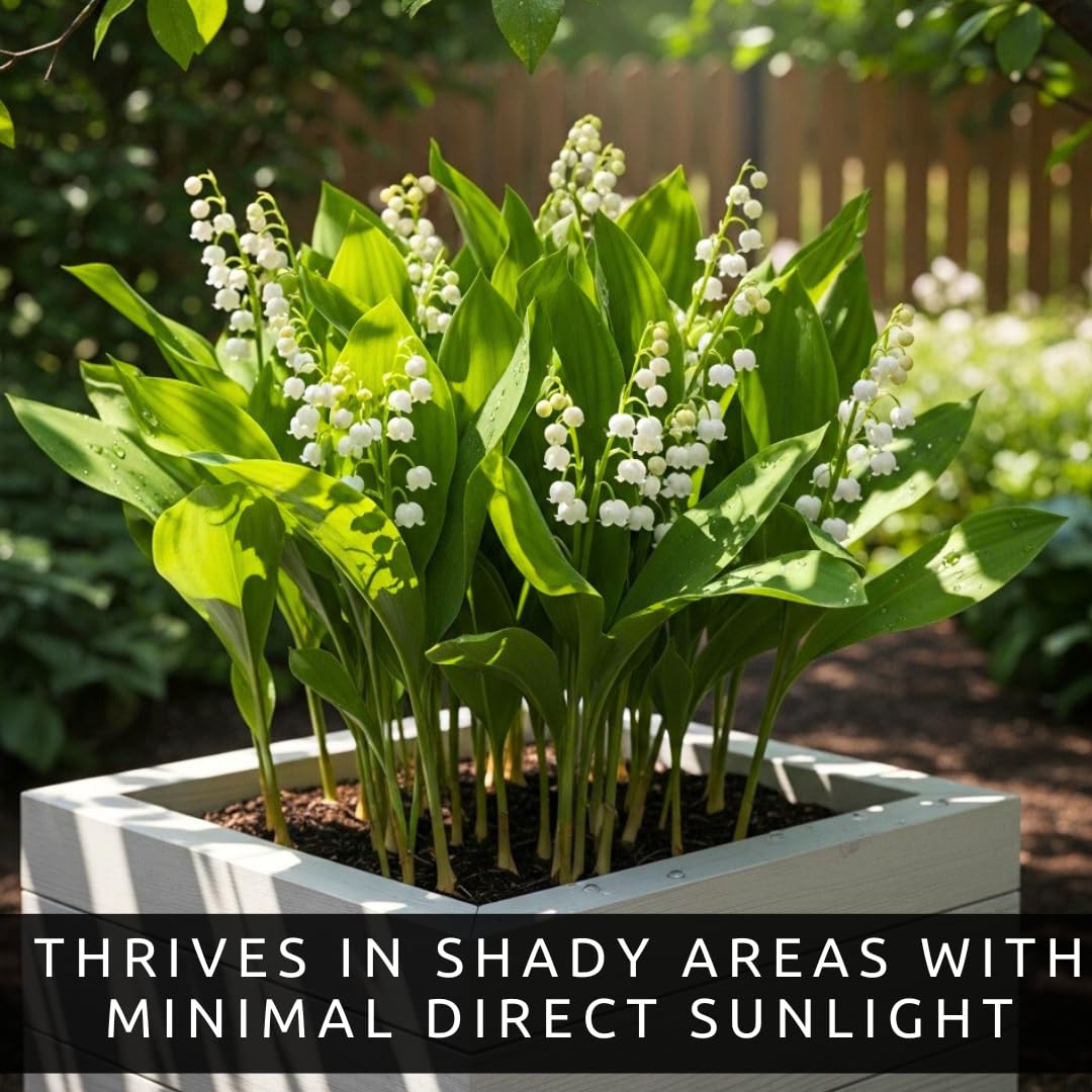 Amazon.com : 4 Lily of the Valley Roots for Planting - Stunning