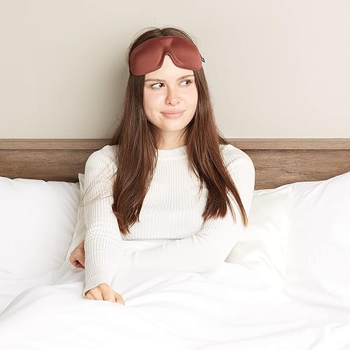 Miniatura 94 de Bucky Máscara de ojos sin presión de 40 parpadeos para viajes y sueño Strawberry,Agua,Carmesí,Azul French,Verde,Rosa encendido,Magenta,Orquídea,Azul