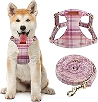 Vista 37 de CHEDE No Pull Floral Pattern Dog Harness - Lightweight and Soft, Adjustable Small Dog Harness Set with Leash, Suitable for Puppy to Medium-Sized Dog