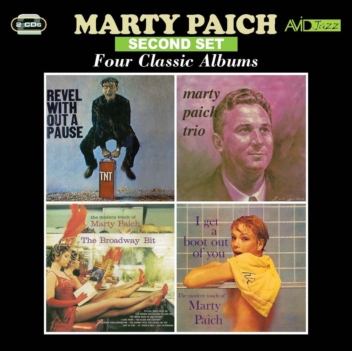 Four Classic Albums (Revel Without A Pause / Marty Paich Trio / The Broadway Bit / I Get A Boot Out Of You)