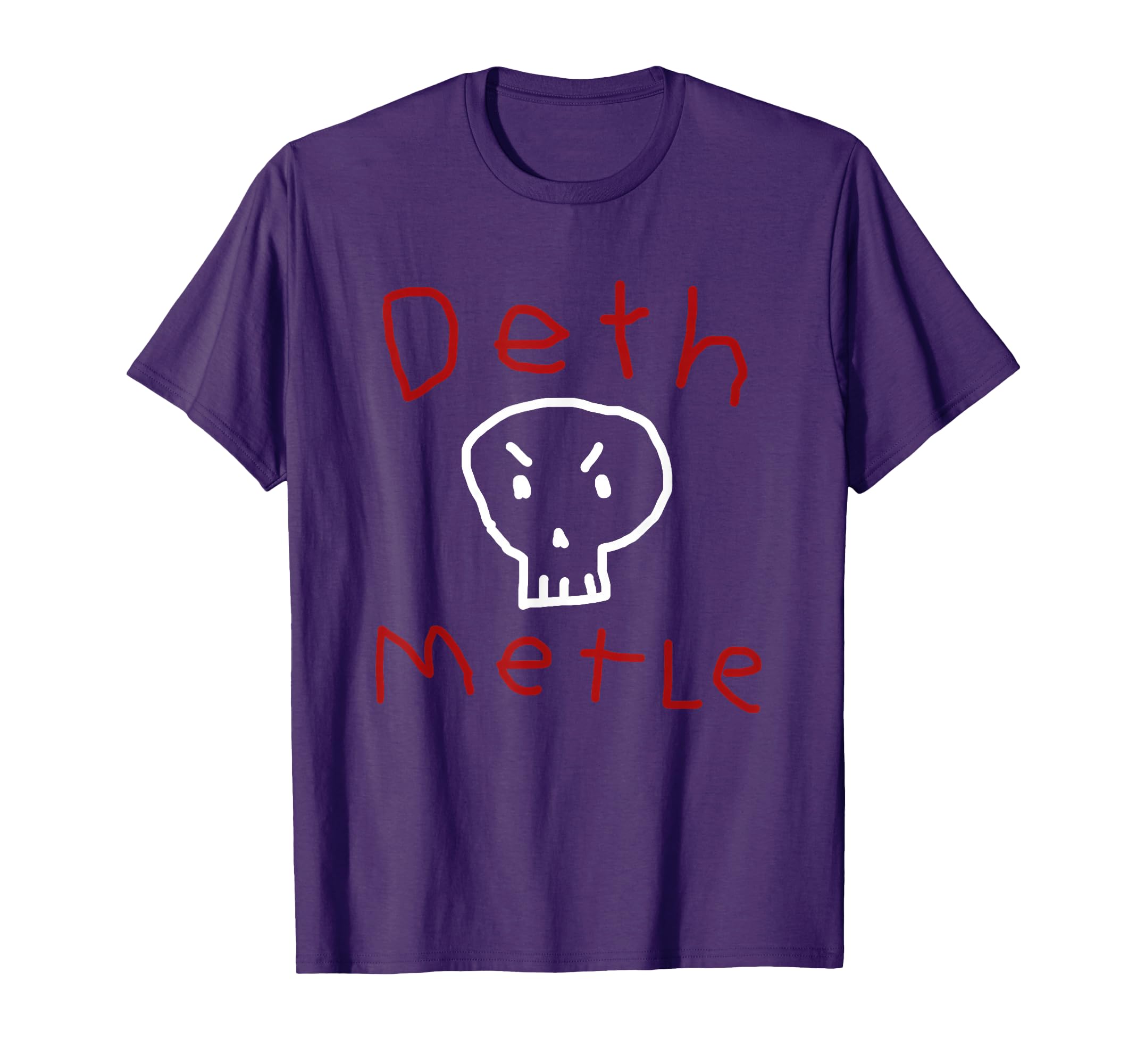 Funny Death Metal Shirt Ironic Sarcastic Humor Goth T-Shirt