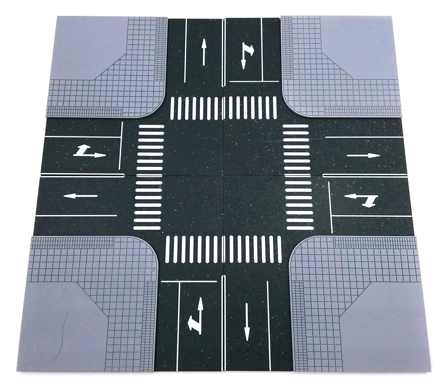 Prezza PBGR03 Diorama Series Background City Intersection 1/144 Scale Model Kit