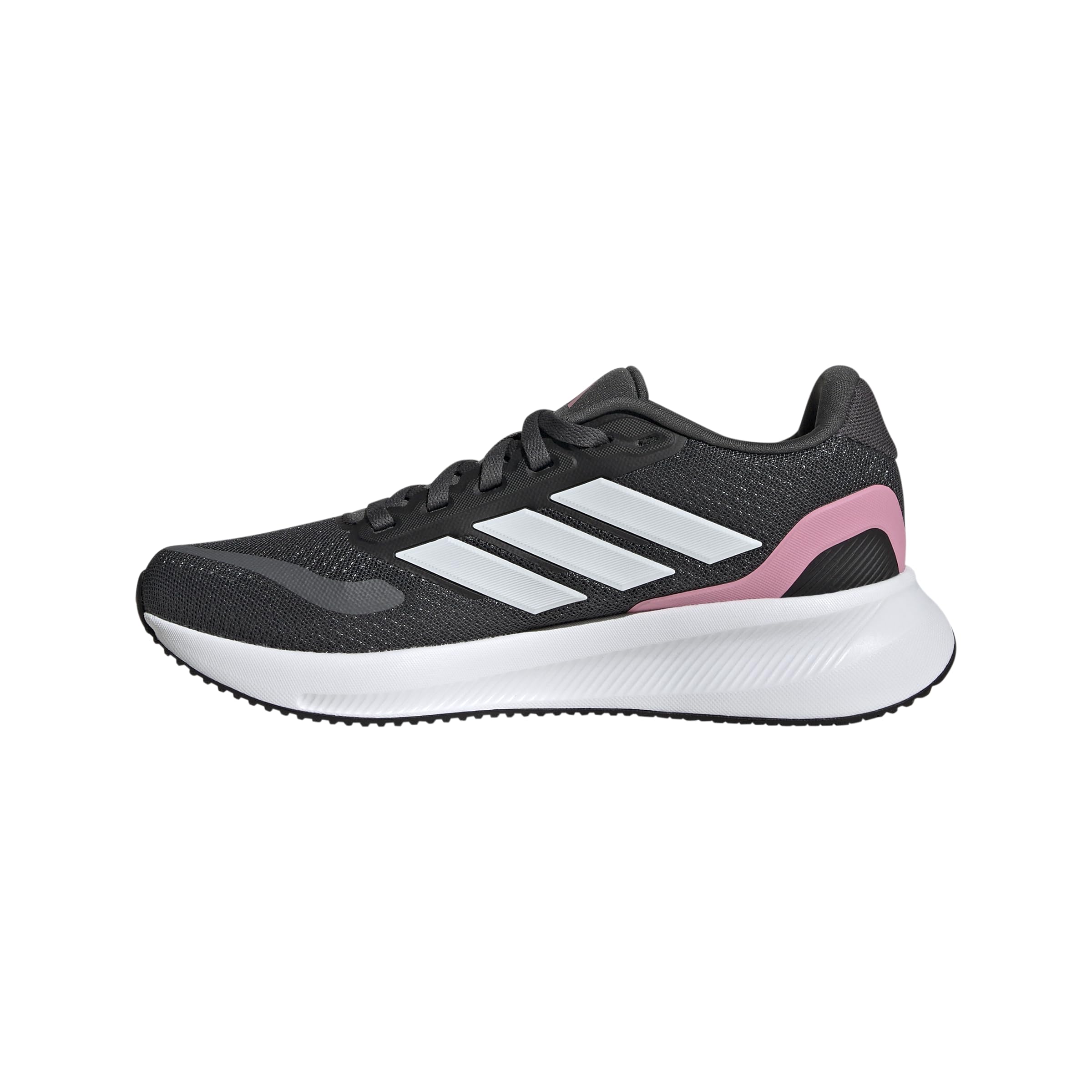 Adidas Girls Runfalcon 5 Kids Trainers - Grey/Pink - 5.5 (38.7)
