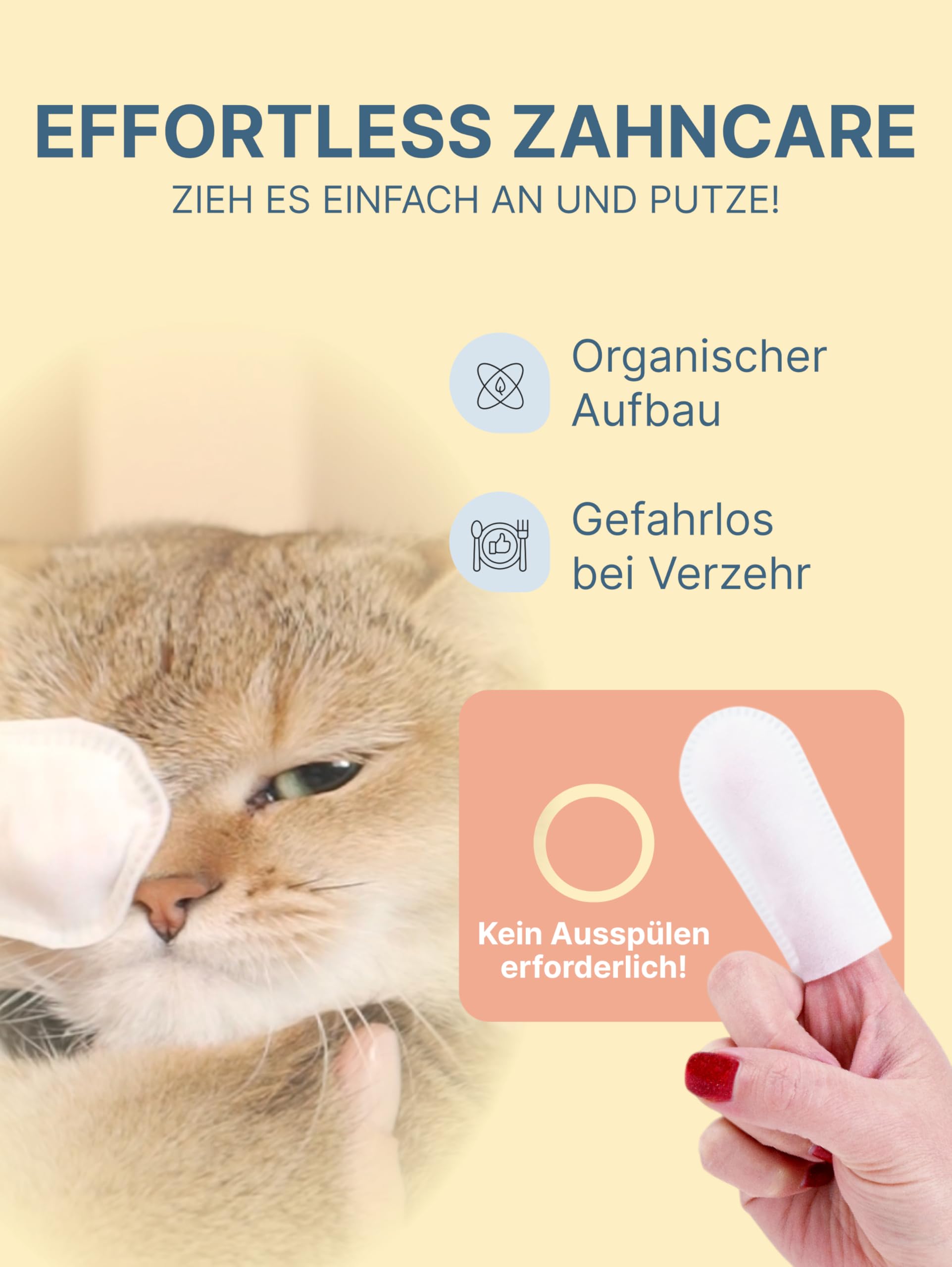 Katzenshampoo Handtuch (25 St) & Tränenflecken Wipes (35 St) & Japan Premium Katzen & Hunde Shampoo (250 ml) | Trockenshampoo Tücher, Augenpflege Finger-Pads & Feuchtigkeitsshampoo für glänzendes Fell