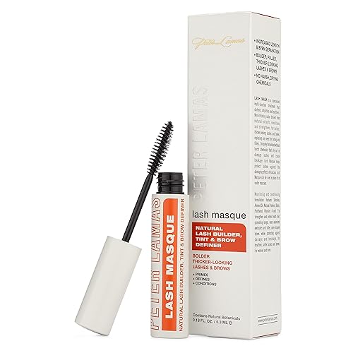 Peter Lamas Lash Growth Serum - Base de pestañas para pestañas más fuertes, más fuertes y más largas Imprimación de rímel mejorada Vegano, sin