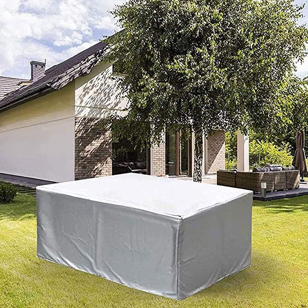 Outdoor-Liegestuhl Abdeckung – Wasserdicht, 600D Oxford, Mit Gurten & Griffen, Beige/braun, 76x70x97 Cm